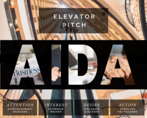 Marketingagentur - Kühe im Netz - Elevator Pitch AIDA
