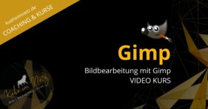 Gimp Videokurs *ONLINE* (Einstieg jederzeit möglich) @ ONLINE über Zoom